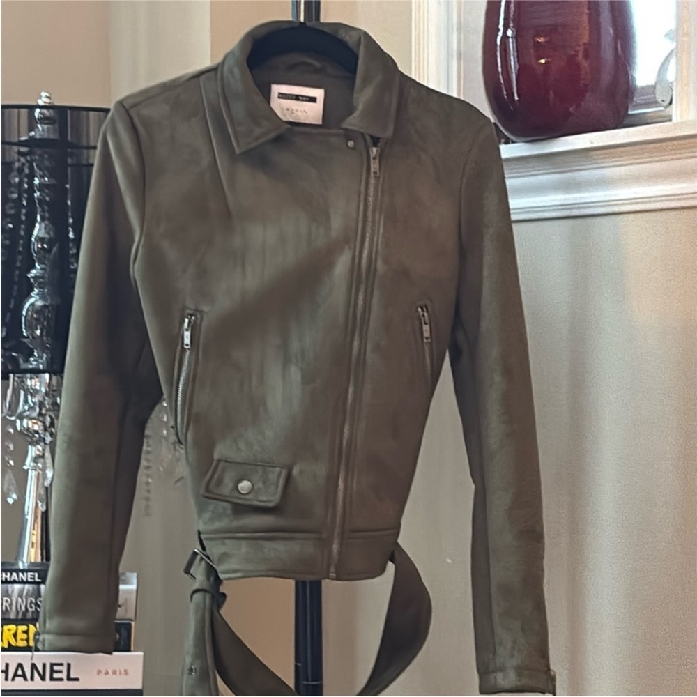 NOISY MAY Faux Suede Jacket